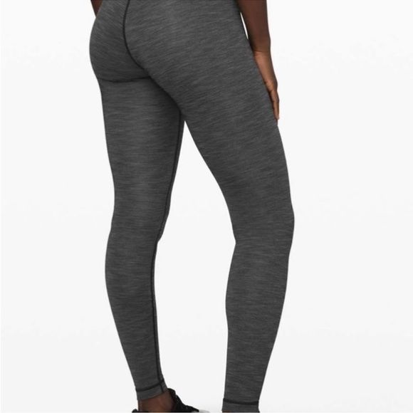 Lululemon Wunder Under High-Rise Tight 28" Legging Heathered Grey Size 2 - Picture 12 of 13
